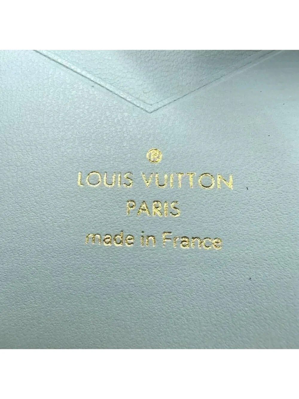 Louis Vuitton Wallet Foldin Logo Leather Beige